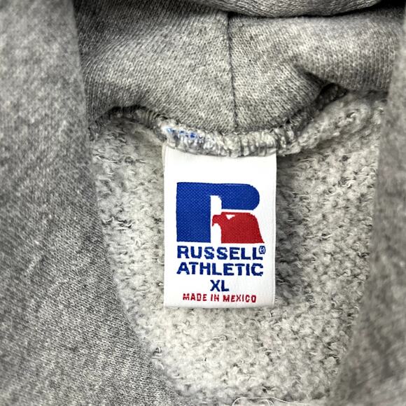 Vintage UCI Irvine Hoodie Sweatshirt Adult XL Gray Russell Athletic University - Picture 5 of 12